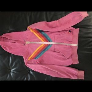 Girls aviator nation hoodie/ name scribbled out