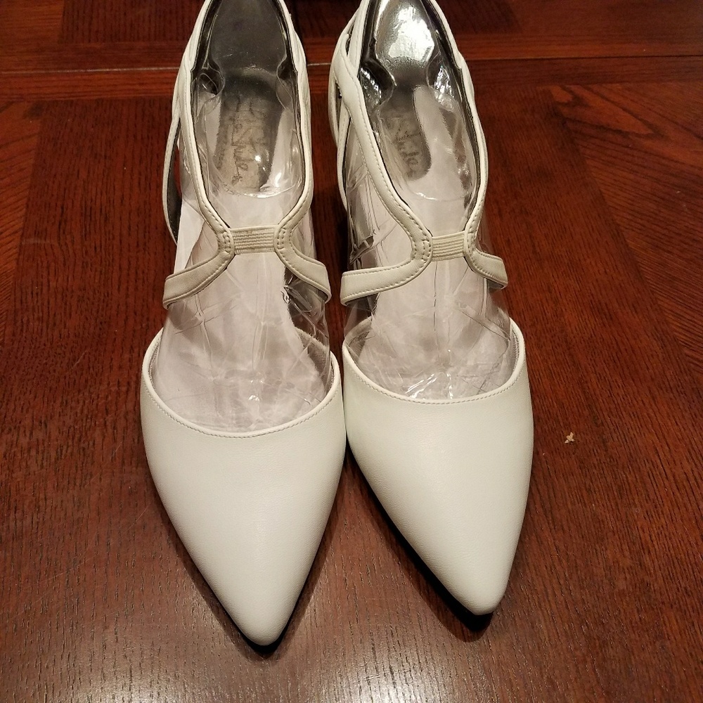 Lifestride White Seamless Pump 8W New