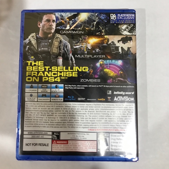 PS4 Call of Duty Infinite Warfare!Brand New! - Picture 2 of 4