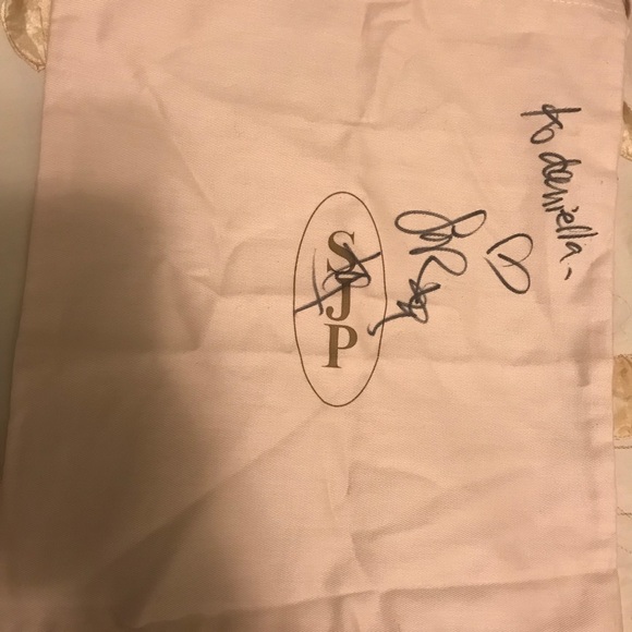 Sarah Jessica Parker Signed SJP shoes Dust bag - Picture 3 of 5