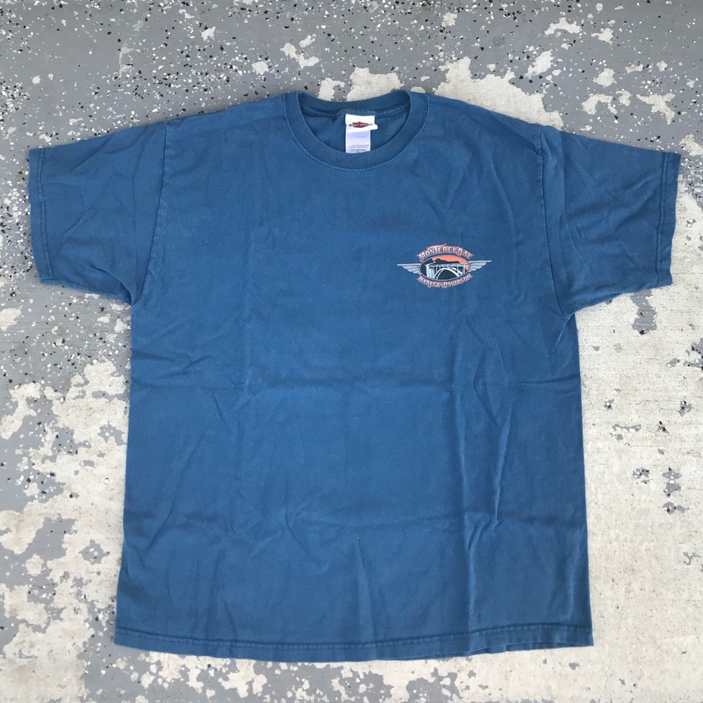 Harley Davidson Monterey Bay 90s Shirt