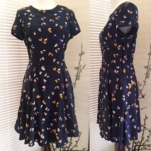 [Zara] Butterfly Pattern Dress