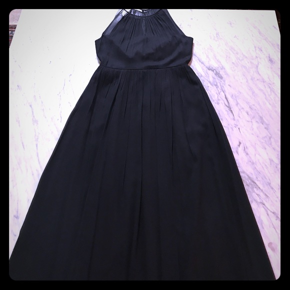 J. Crew Dresses & Skirts - J.Crew Long black bridesmaid dress