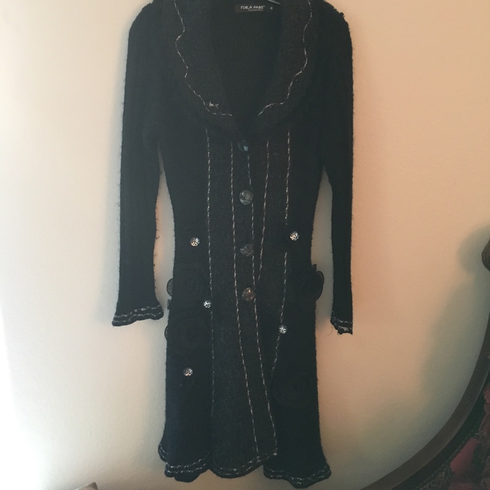 💕💖SALE!💖💕 Long Sweater Cardigan embellishments