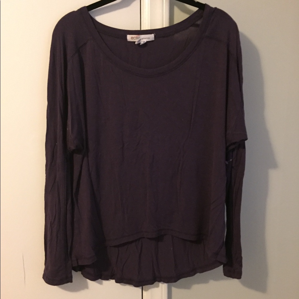 EUC BCBG Plum Piko Top