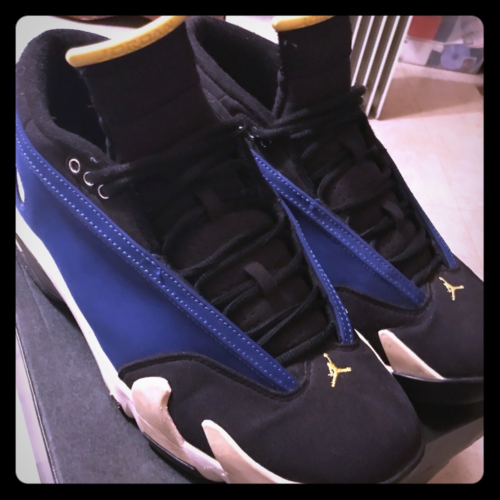 Men’s Air Jordan Thunder Blue 14’s
