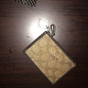 Coach keychain wallet