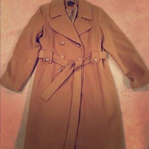 Anne Klein Camel color trench coat