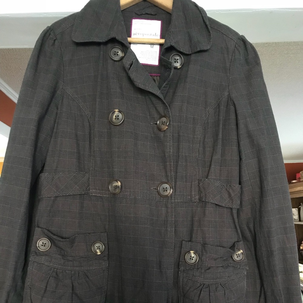 Aeropostale brown casual coat.