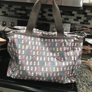 Lesportsac MILK baby bag crossbody diaper bag