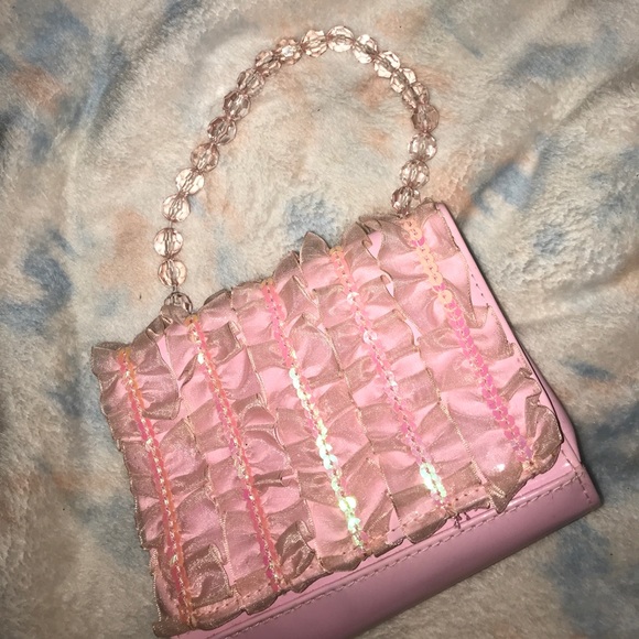 SMALL PINK GIRLS PURSE - Picture 1 of 3