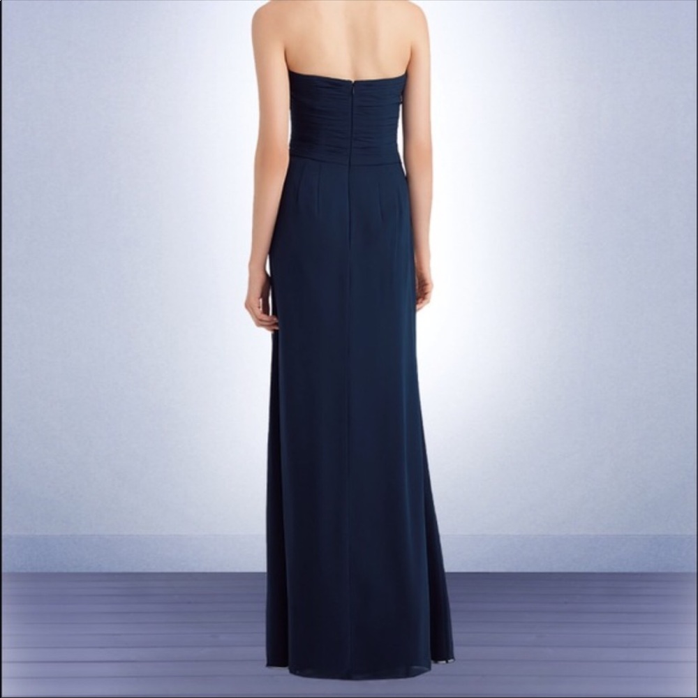 Bill levkoff  Black chiffon dress - Picture 2 of 4