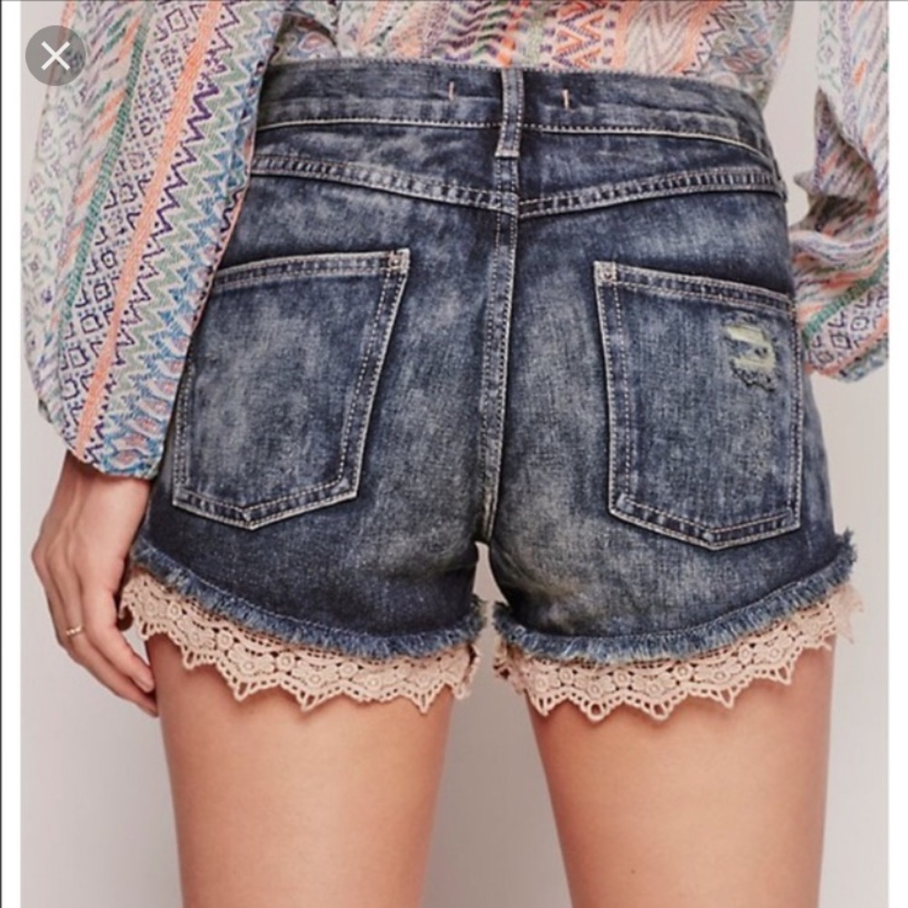 Free People High Waisted Shorts