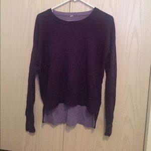 Lululemon size 4 reversible sweater
