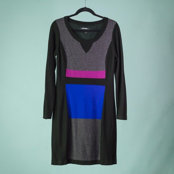 Ellen Tracy Dresses & Skirts - $15 SALE Ellen Tracy L Color Block Sweater Dress