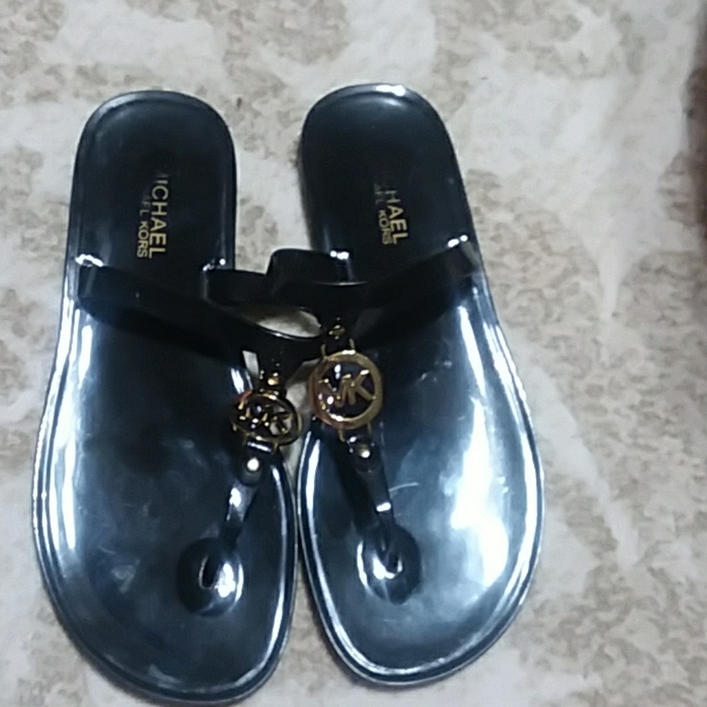 Michael Kors jelly flats