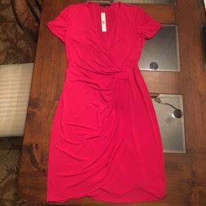 NWT Antonio Melani Patricia Dress red Rose sz med