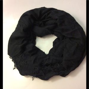 Black 100% Pashmina Scarf