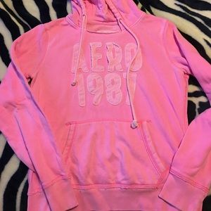 🔥final ⬇️Sale🔥pink Aeropostale large hoodie