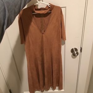 Urban outfitters suede dress