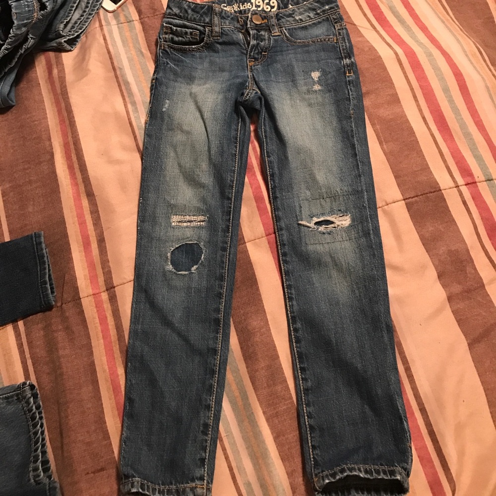 Distressed Kid Jeans