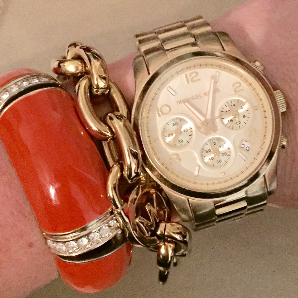 Orange banana republic bracelet
