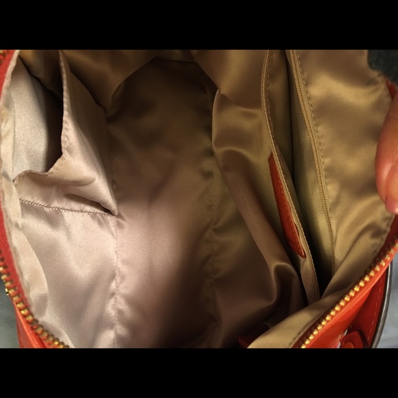 Coach Burnt Orange handbag - Picture 3 of 6