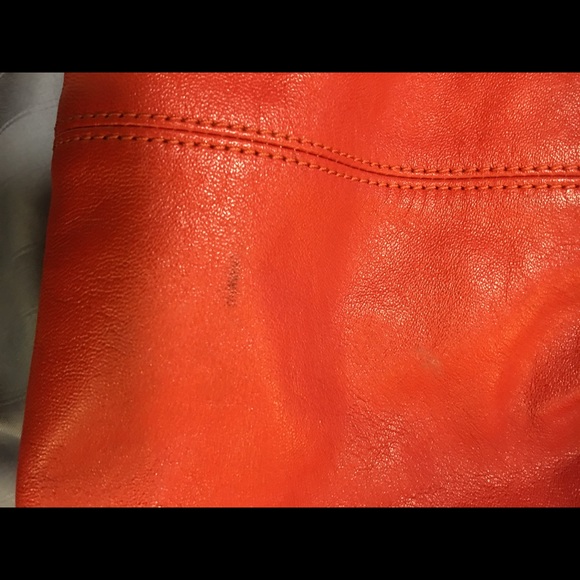 Coach Burnt Orange handbag - Picture 5 of 6