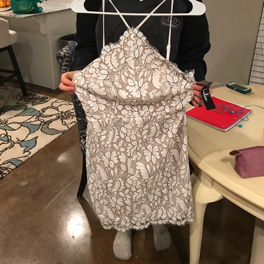 White dress