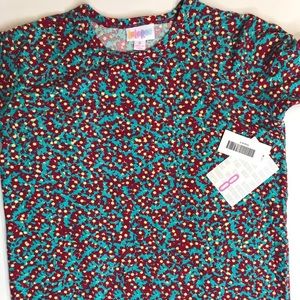 NWT Kids LuLaRoe Gracie shirt size 8