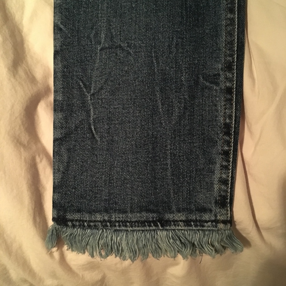 Acne row fringe jeans size 23/32 - Picture 3 of 5