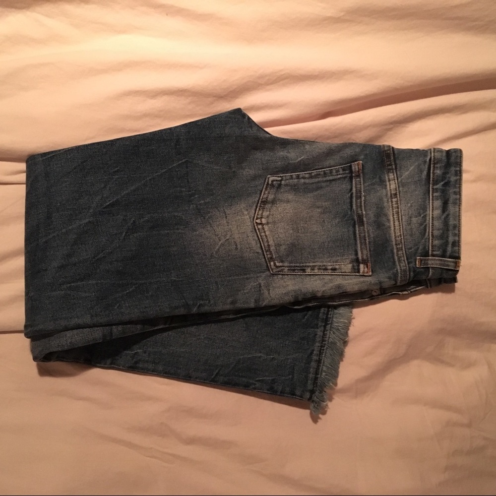 Acne row fringe jeans size 23/32 - Picture 5 of 5