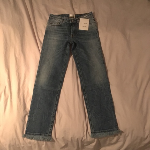 Acne Studios Denim - Acne row fringe jeans size 23/32