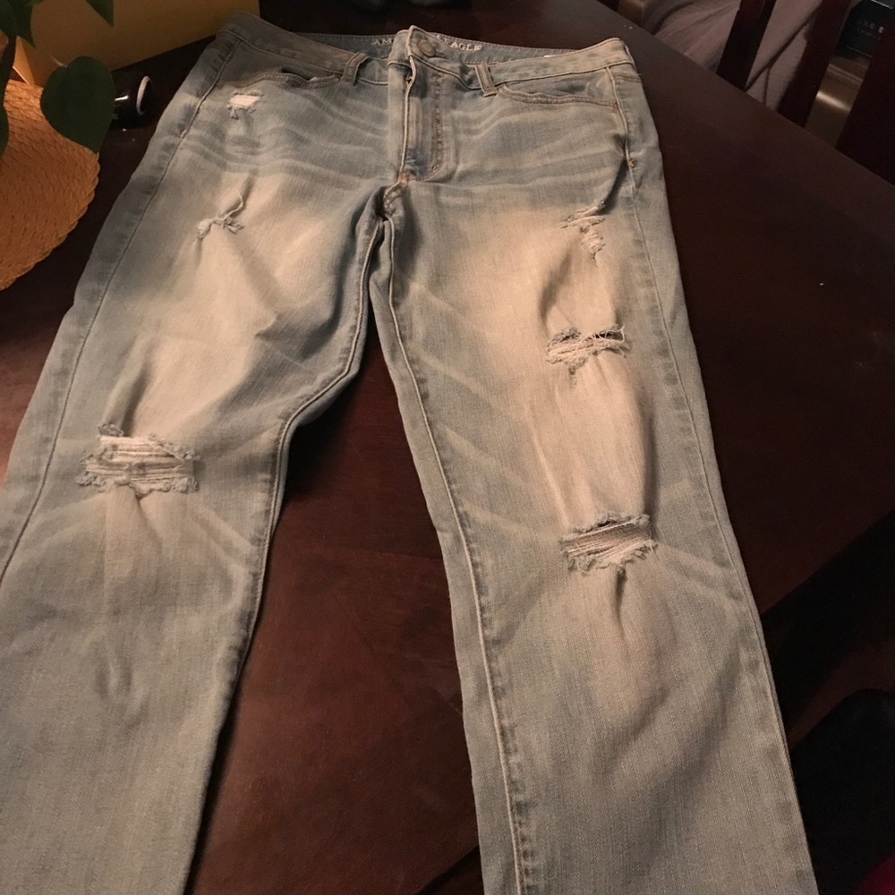 American eagle size 14 super stretch jeans