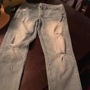 American eagle size 14 super stretch jeans