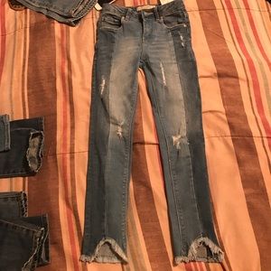 Zara Girl Distressed Jeans