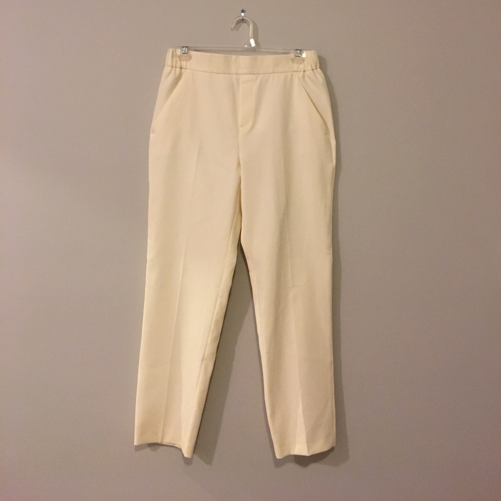 ZARA cream dress pants