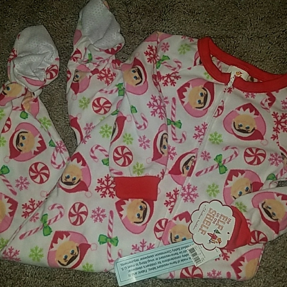 Elf on the Shelf Onesie -GIRLS