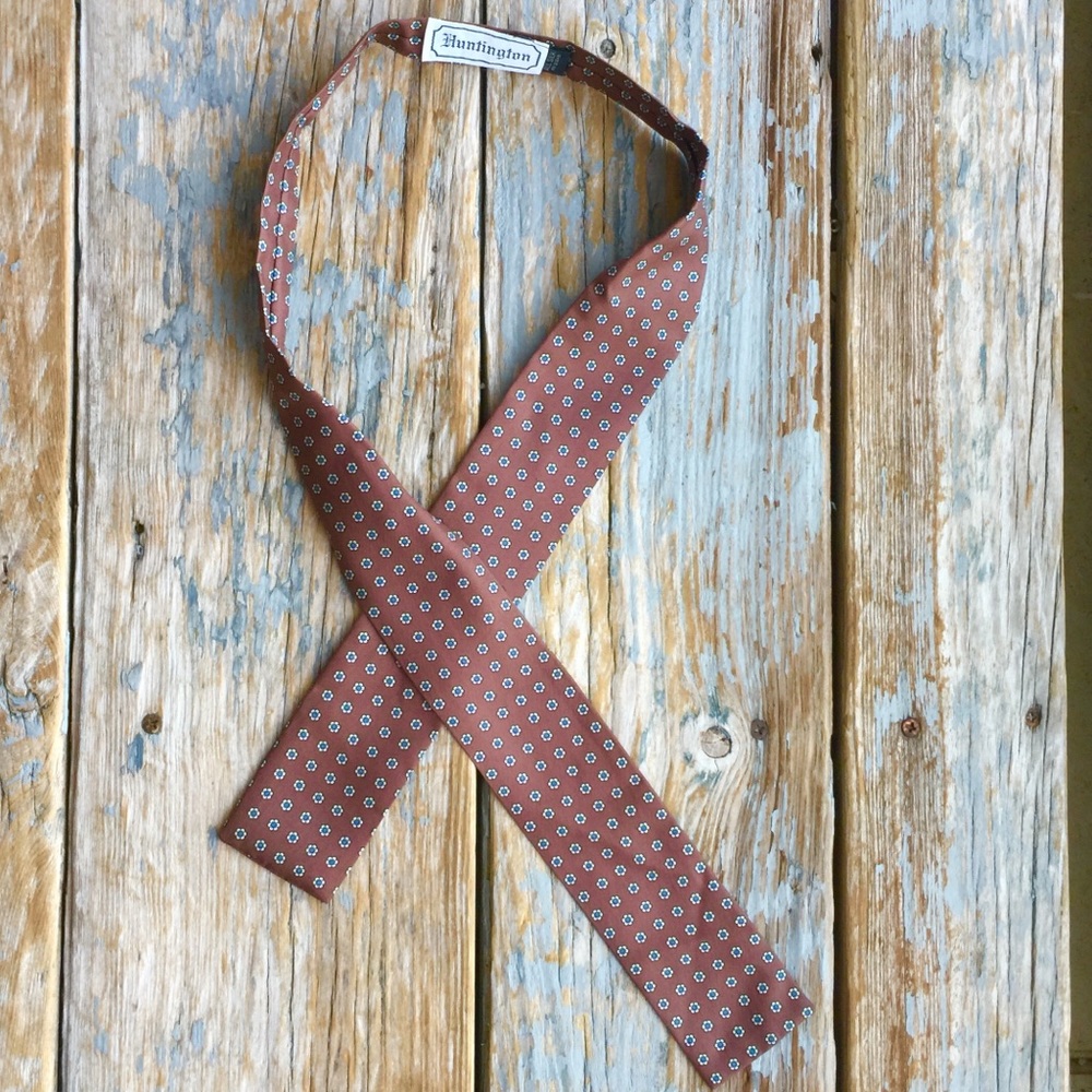 Vintage Huntington Silk Neck Tie