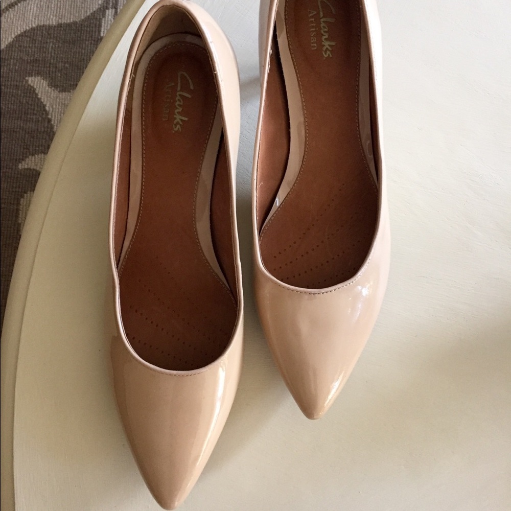 Clarks Nude Heel