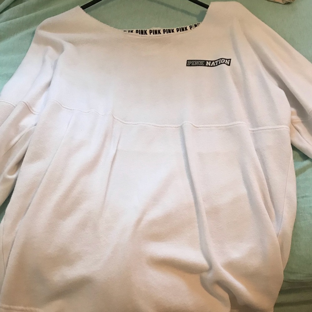 White PINK Shirt