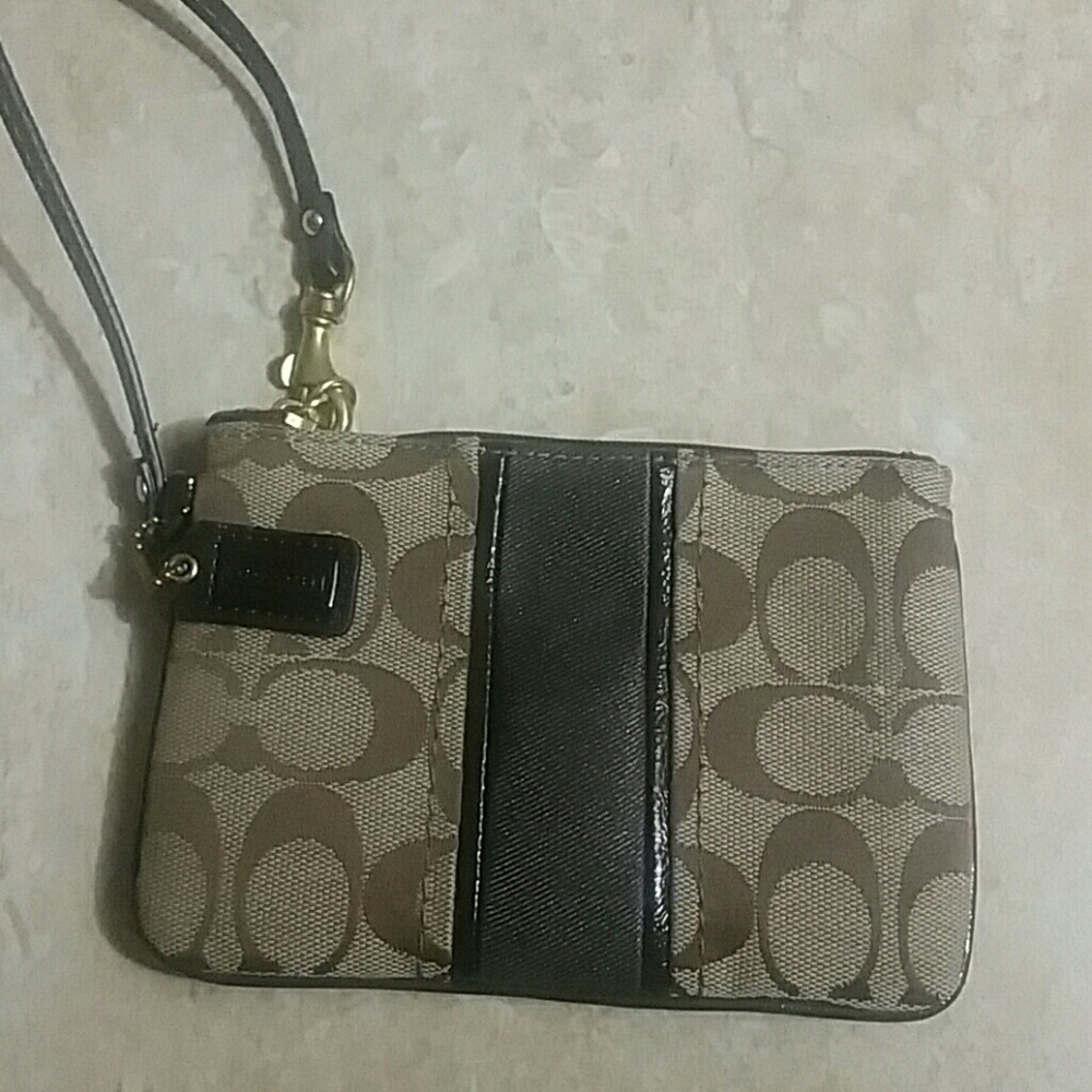 Coach wristlet