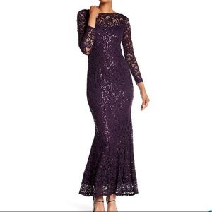 Sale Special occasion Size 6💜purple stunning lace