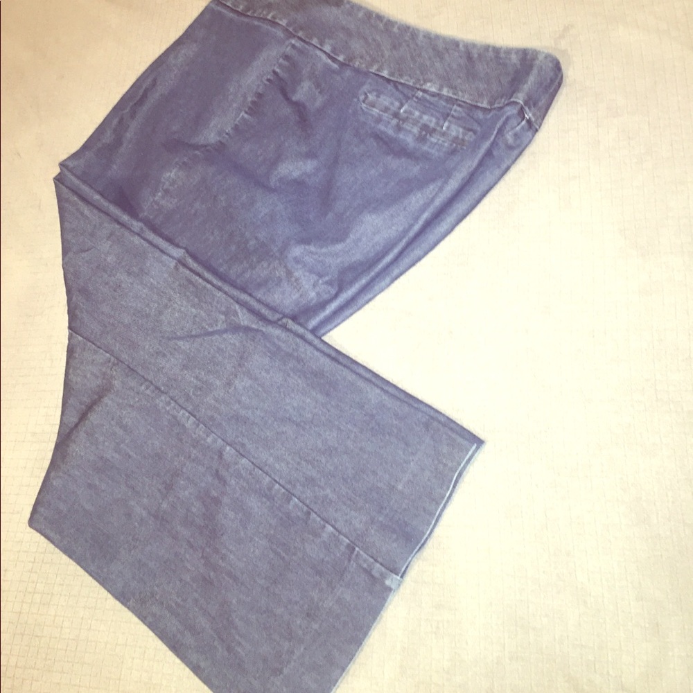 Plus Size Women's wide legged jeans