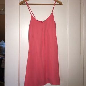Blush tank dress