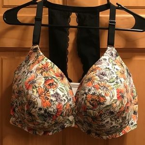 Lovely Cacique bra with sexy black back straps