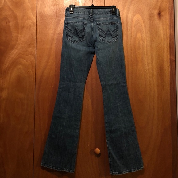 7 for all man kind boot cut jeans - Picture 2 of 4