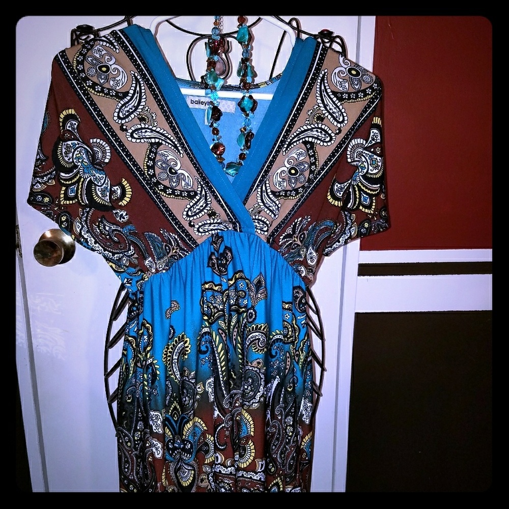 Multicolored Women's Dress