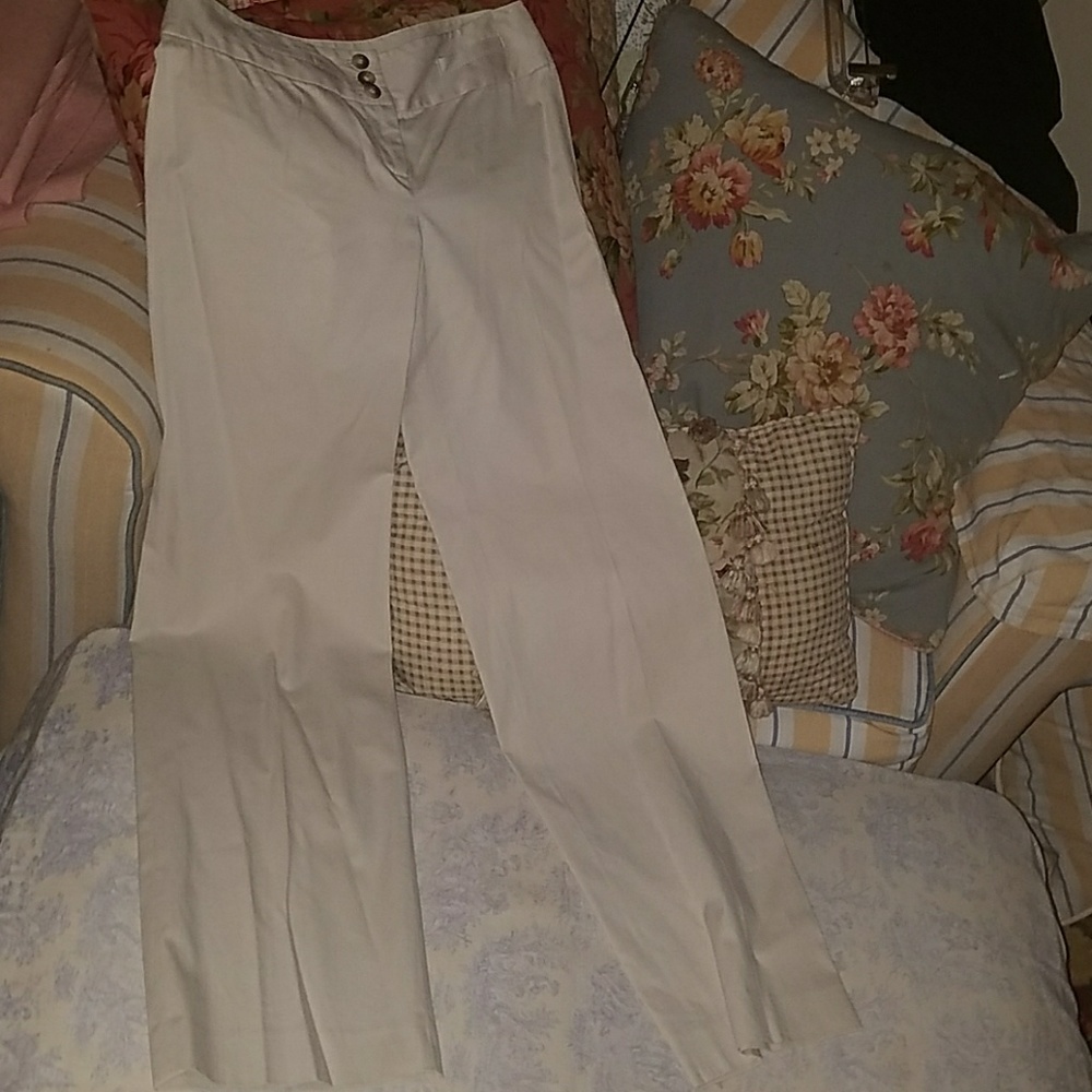 Ann Taylor straight leg khaki pants