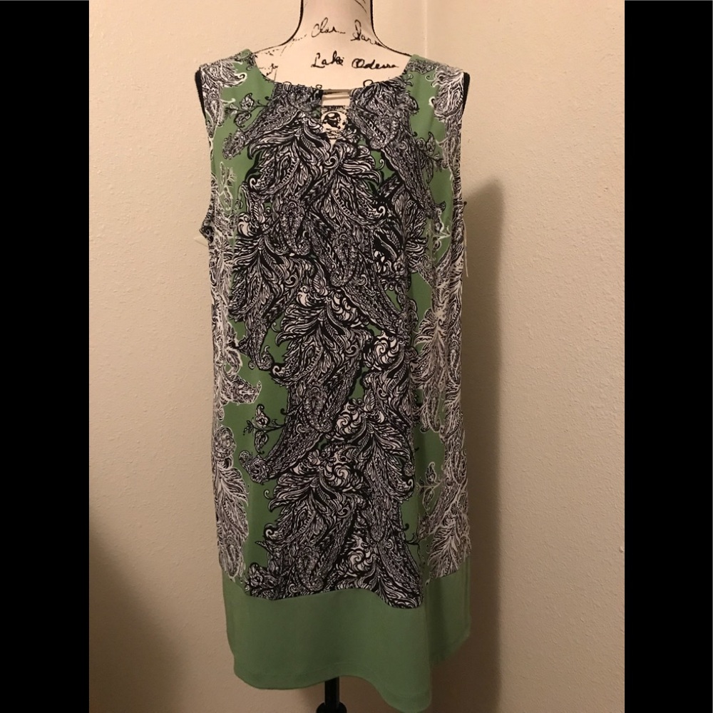 ✨SLEEVELESS DRESS ALFANI - 0X